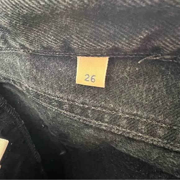 Citizens of Humanity Estella High Rise Ankle Flare Black Moon 26 - Picture 7 of 9